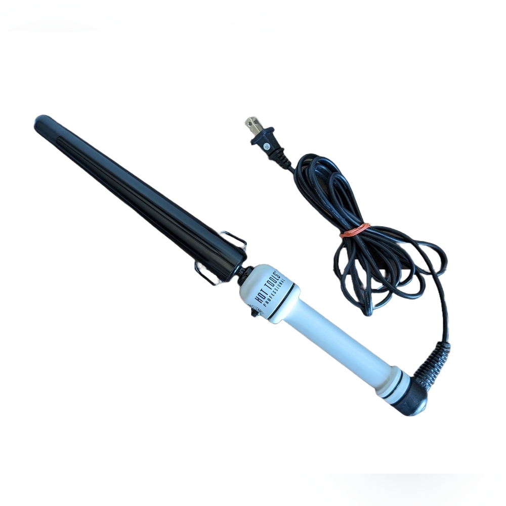 NWOT HOT TOOLS Professional Nano Ceramic X-Long Tapered Curling Iron 3/4-1 1/4"